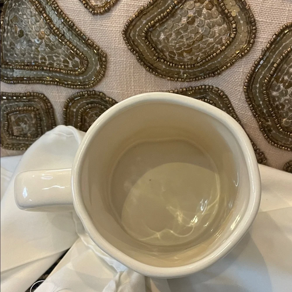 Rae Dunn Merry Mug - Cream